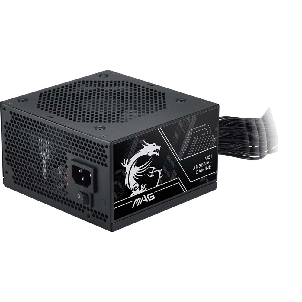 MSI 750w 80+ Bronze MAG A750BN PCIE5 III Power Supply