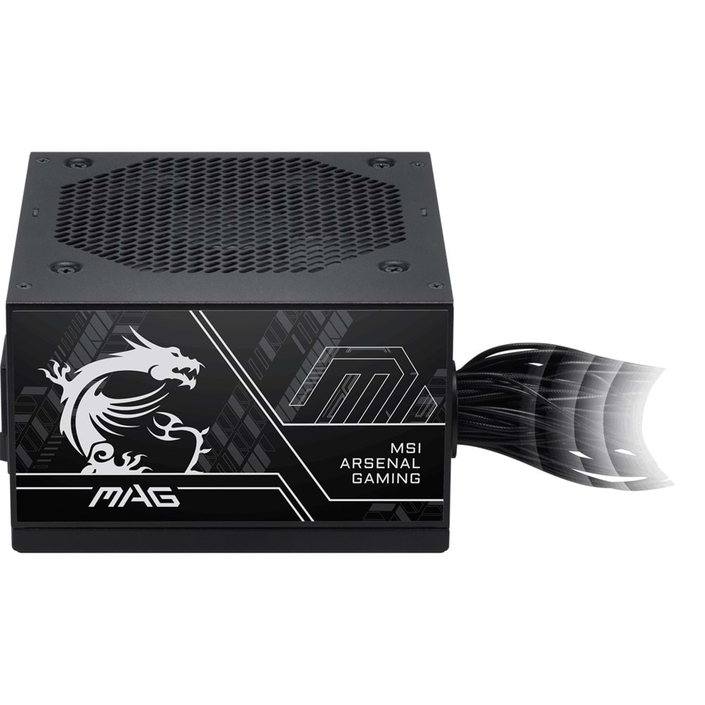 MSI 750w 80+ Bronze MAG A750BN PCIE5 III Power Supply