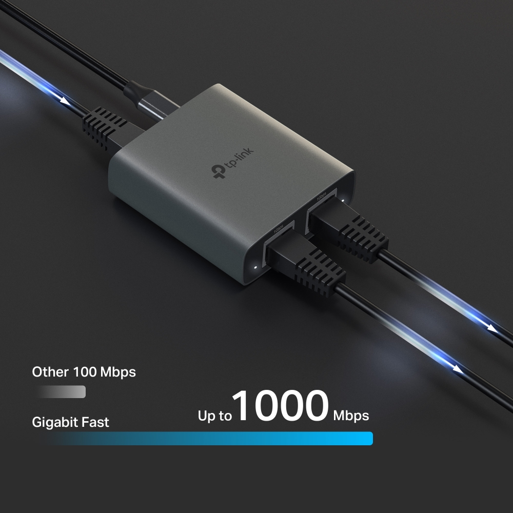 TP-LINK EH210 2port Gigabit Ethernet Splitter