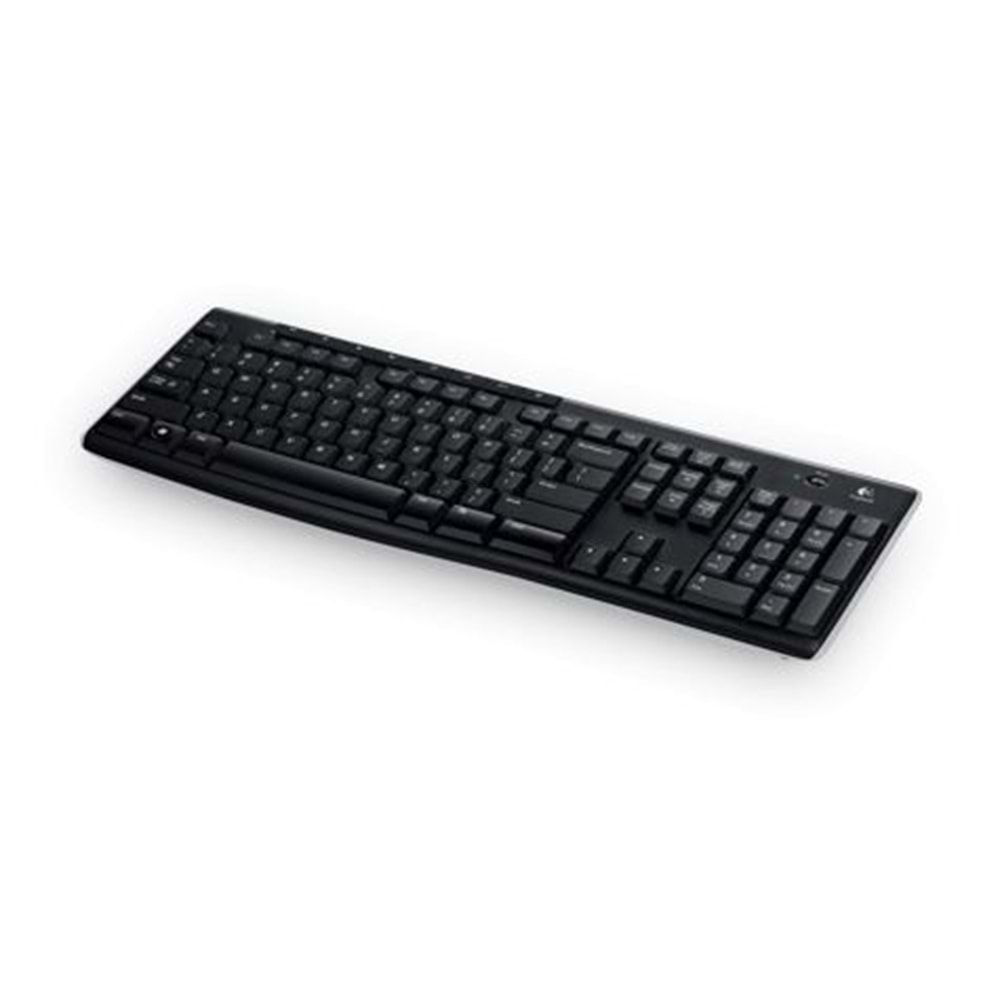 LOGITECH K270 Kablosuz Q Trk Siyah Multimedya Klavye 920-003761
