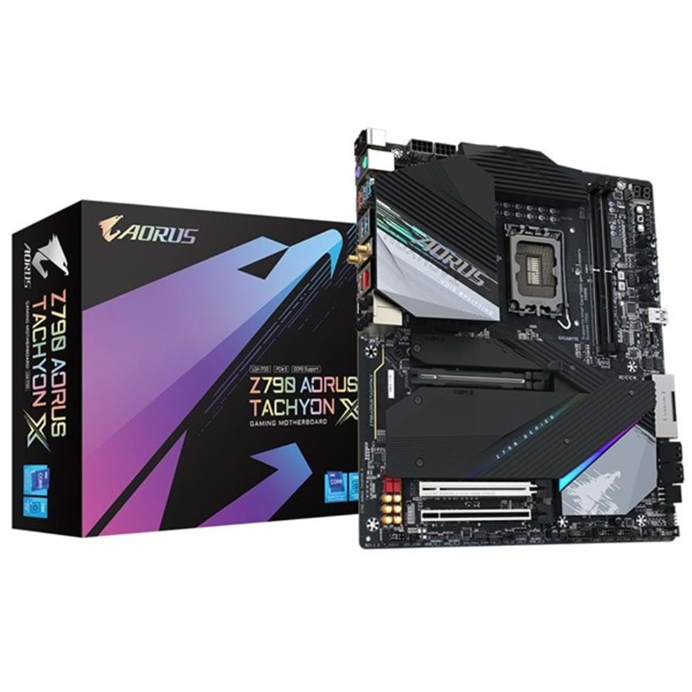 GIGABYTE Z790 AORUS TACHYON X WIFI-6E DDR5 HDMI-DP PCIE 5.0 1700P EATX