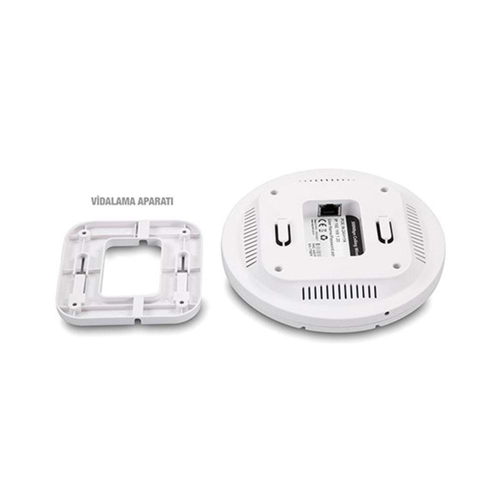 EVEREST EWiFi EAP 300mbps 1port 2.4ghz Repeater Access Point Router PoE Tavan Tipi