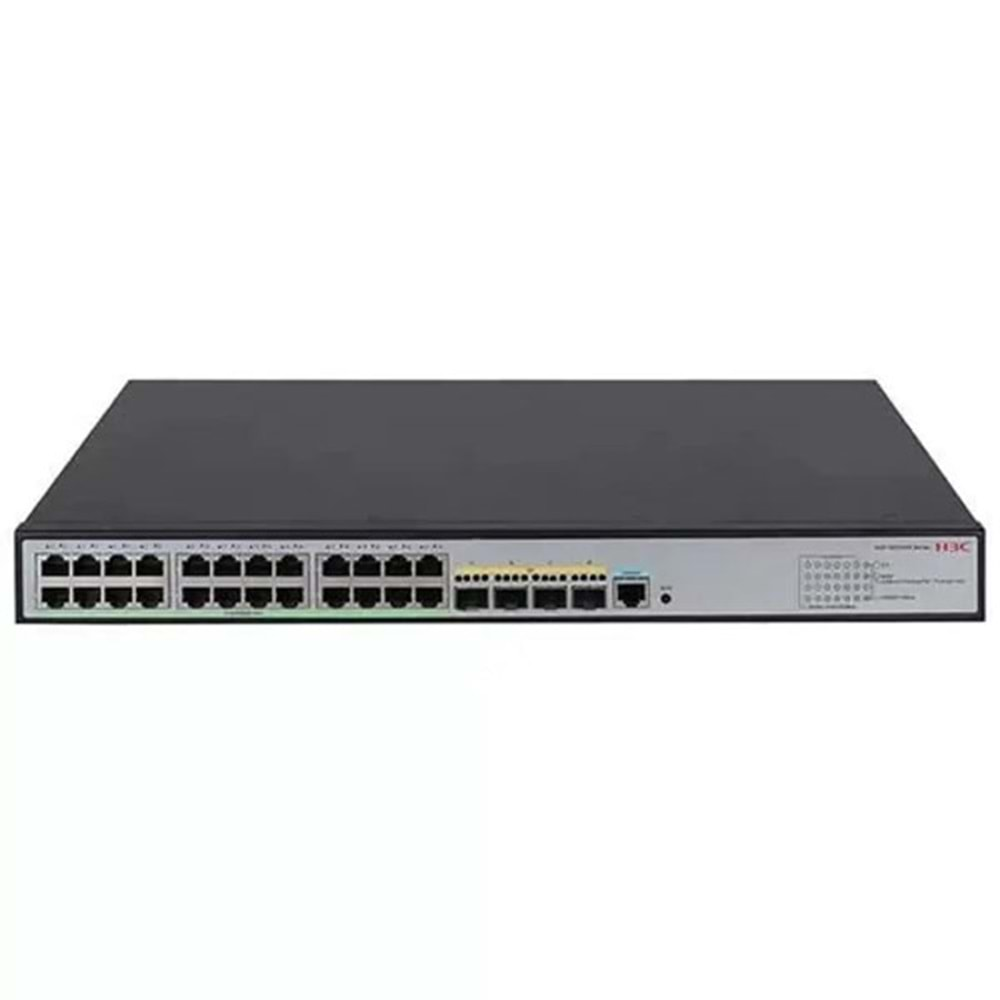 H3C 16port S5120V3-20P-LI GIGABIT 4-SFP UPLINK YÖNETİLEBİLİR RACKMOUNT SWITCH 