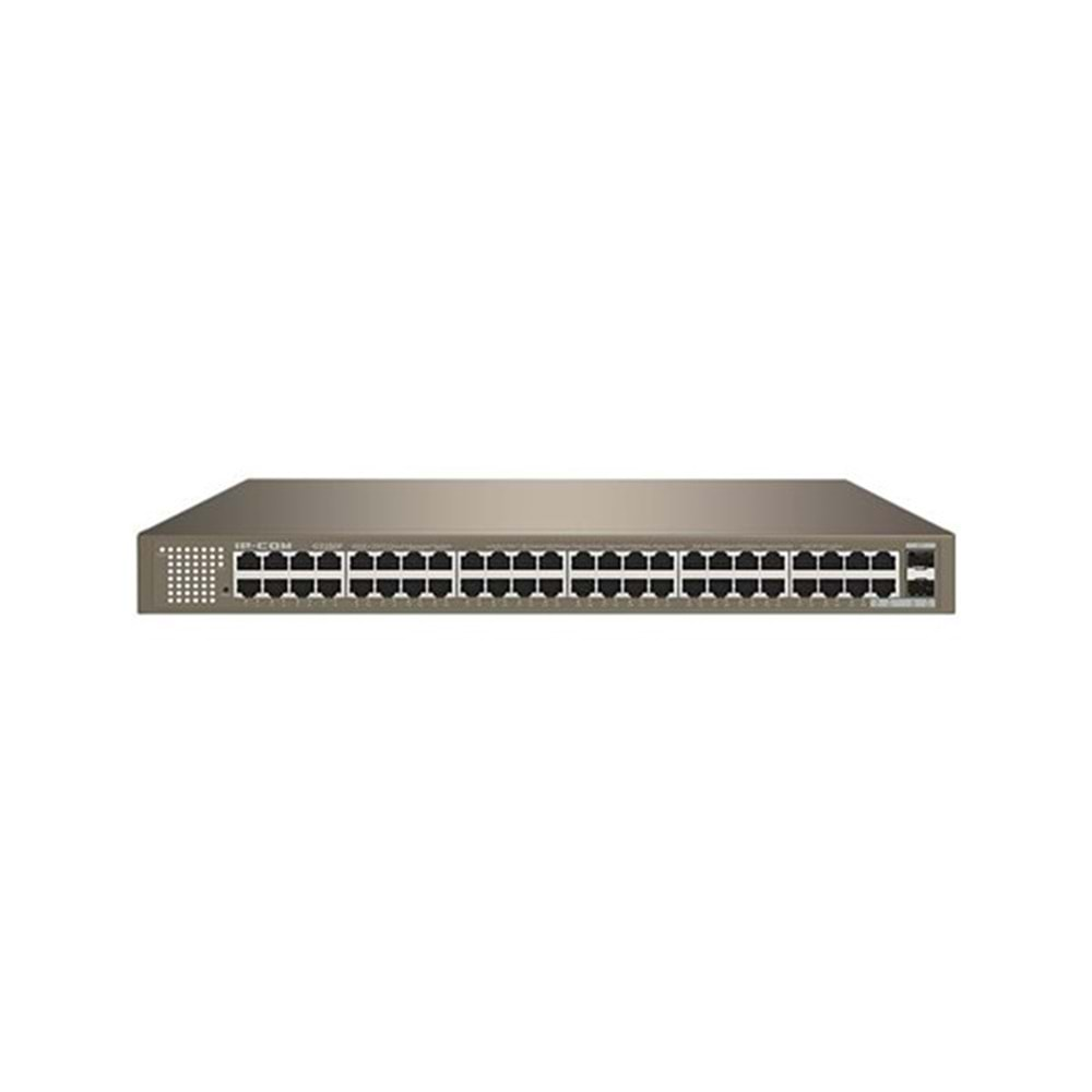 IP-COM 48PORT G3350F GIGABIT + 2-10GBE SFP UPLINK L2 CLOUD YÖNETİLEBİLİR RACKMOUNT SWITCH 