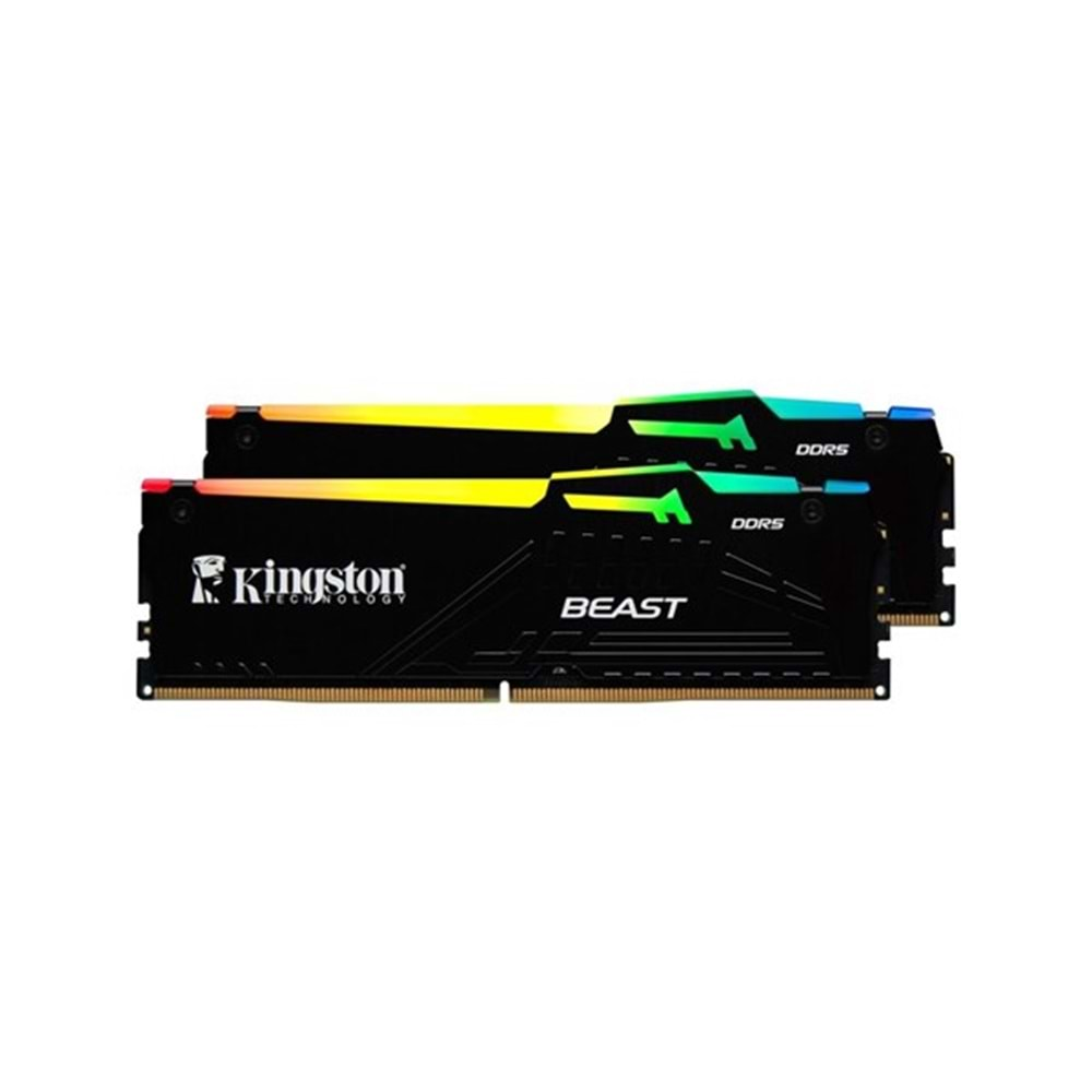 KINGSTON 16GB (2X 8GB) DDR5 5600MHZ CL36 RGB DUAL KIT PC RAM BEAST EXPO KF556C36BBEAK2-16TR