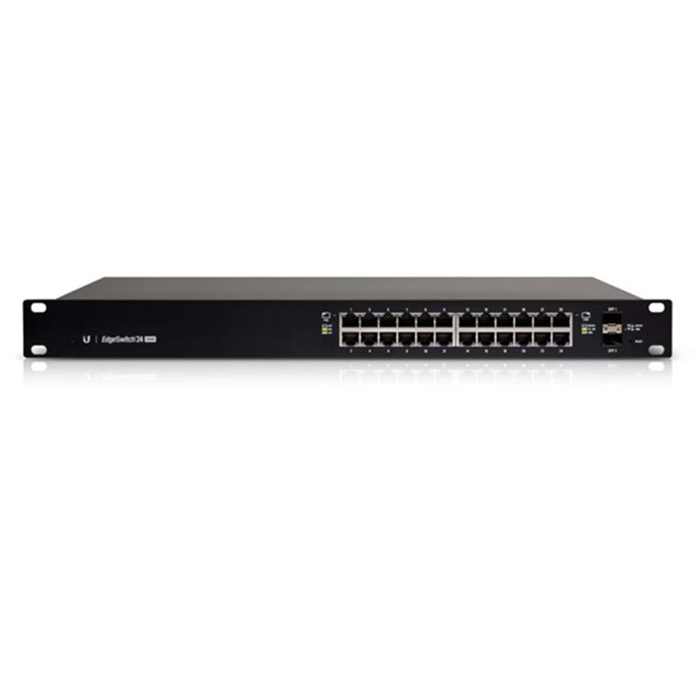 UBIQUITI 24-PORT 250W FULL POE ES-24-250W GIGABIT 2X-SFP YÖNETİLEBİLİR POE SWITCH