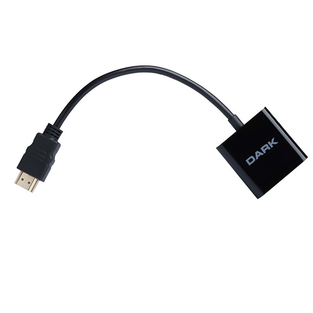 DARK DK-HD-AHDMIXVGA4 0.15metre HDMI-VGA (D) Görüntü Adaptörü Siyah 1080p