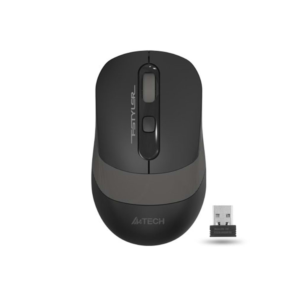 A4TECH FG10 Kablosuz 2000dpi Siyah/Gri Mouse