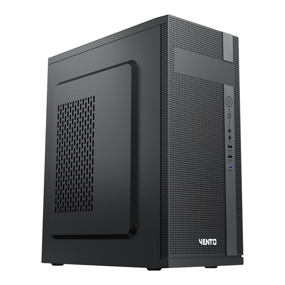 VENTO 400W VS115F Standart Mid-Tower PC Kasası Siyah