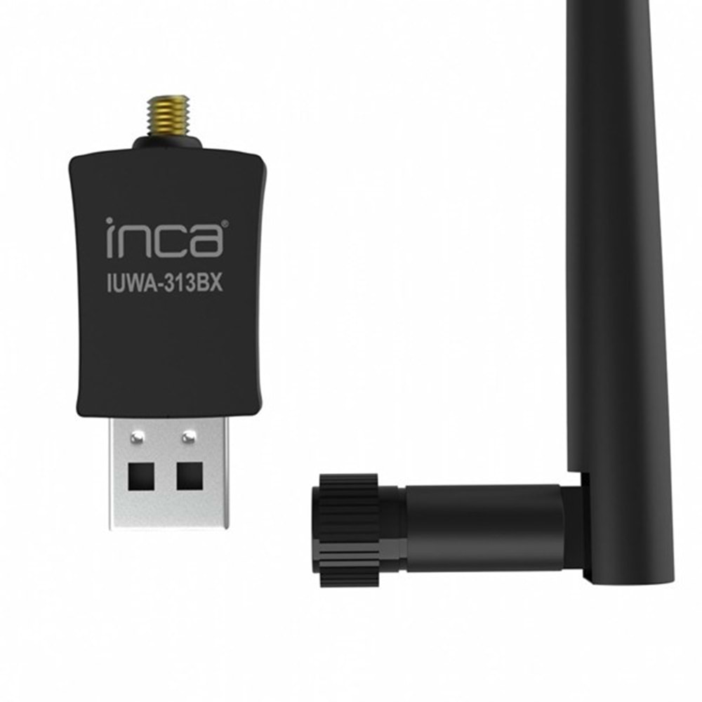 INCA IUWA-313BX N300 2.4ghz USB Kablosuz Adaptör