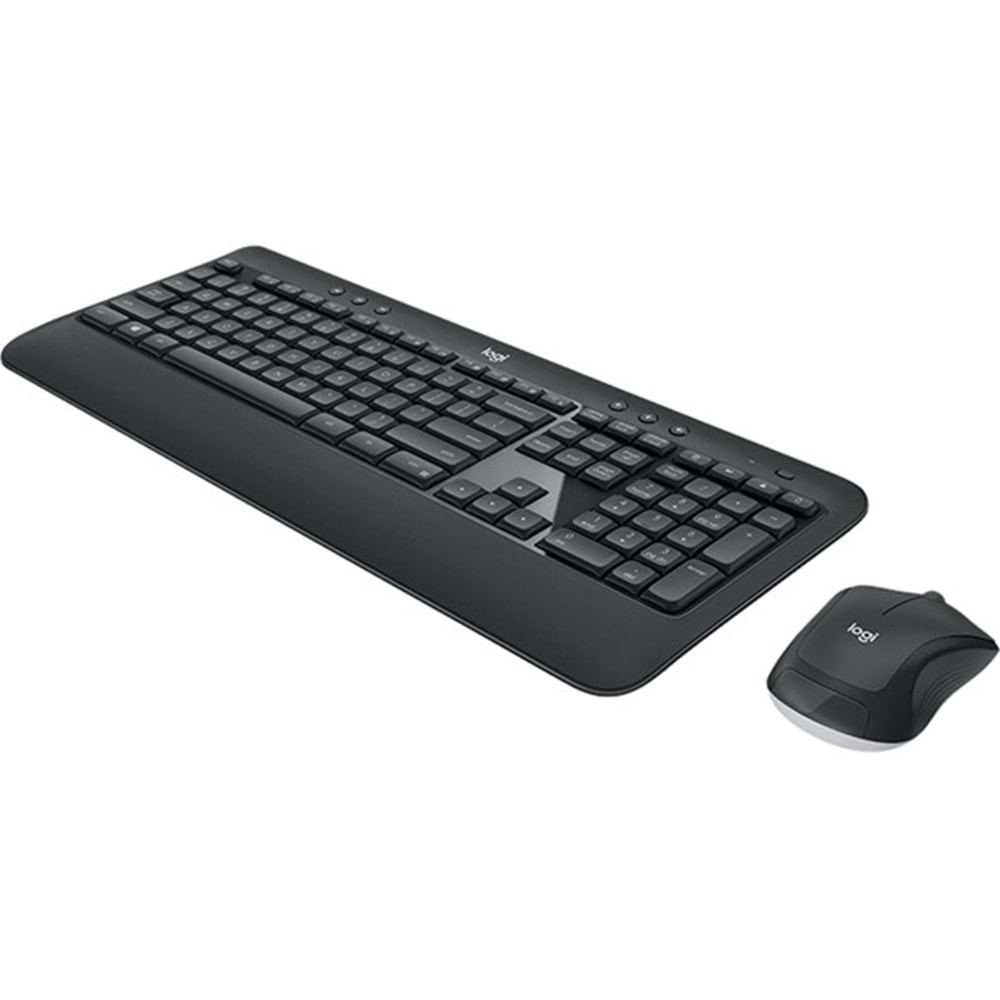 LOGITECH MK540 Kablosuz Q Trk Siyah Multimedya Klavye - Mouse Set 920-008687