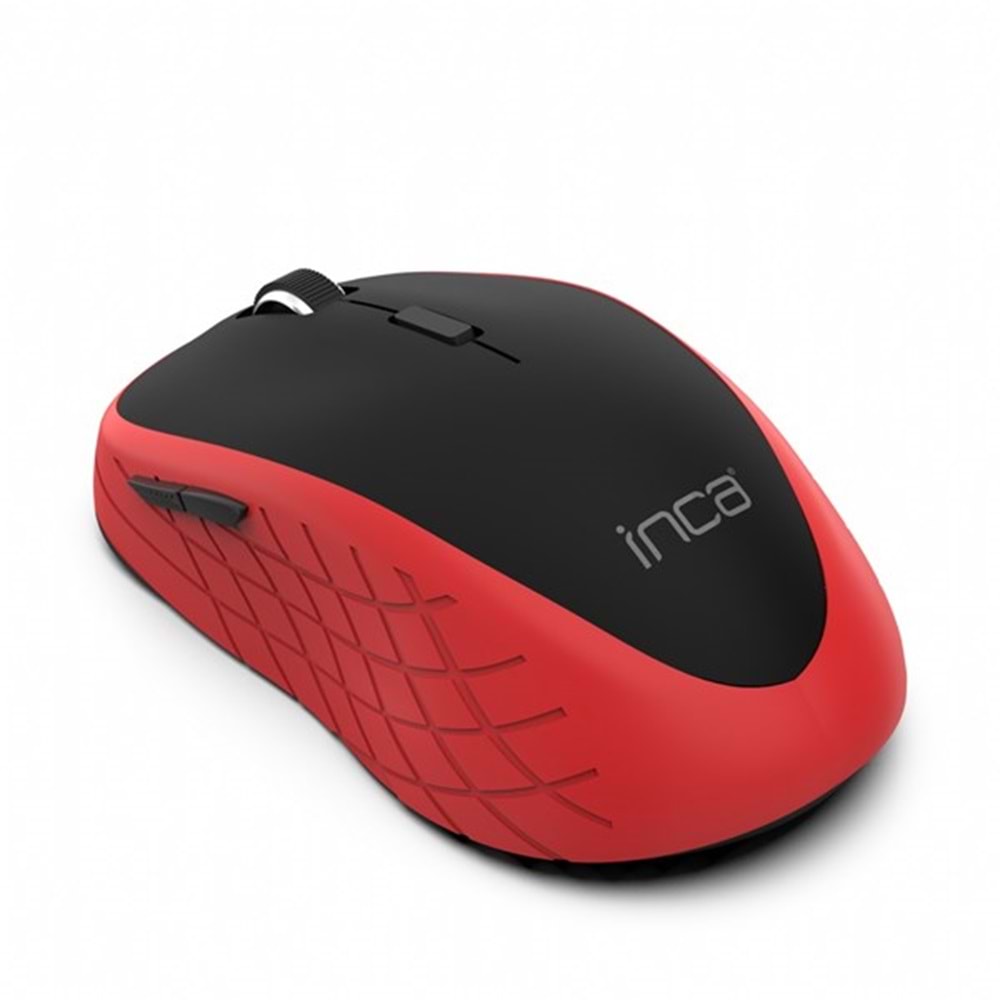 INCA IWM-391T Kablosuz Rubber 1600dpi Optic Siyah/Kırmızı Mouse