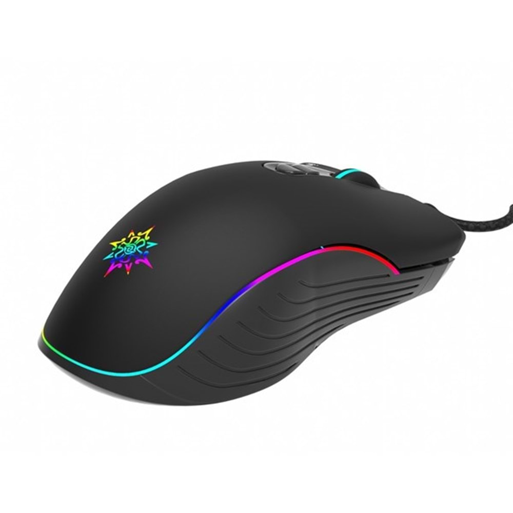 INCA IMG-GT15 USB RGB Led Aydınlatmalı 4800dpi Gaming Optic Siyah Mouse
