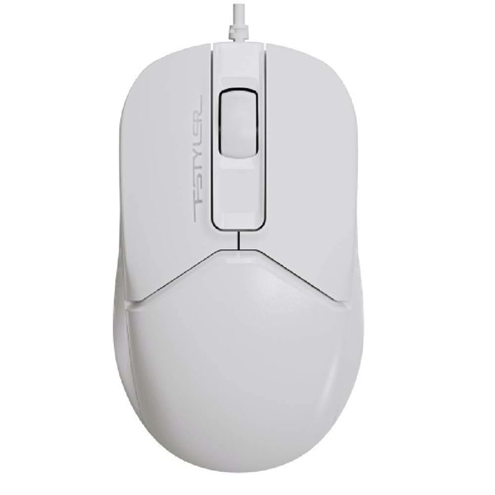 A4 TECH FM12 USB 1000dpi Optic Beyaz Mouse