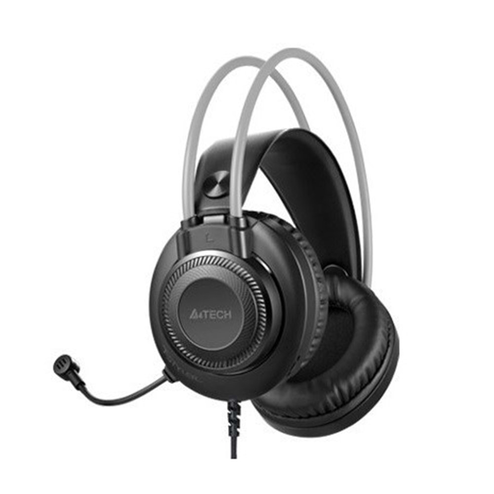 A4 TECH FH-200U Stereo USB Gri Mikrofonlu Kulaklık