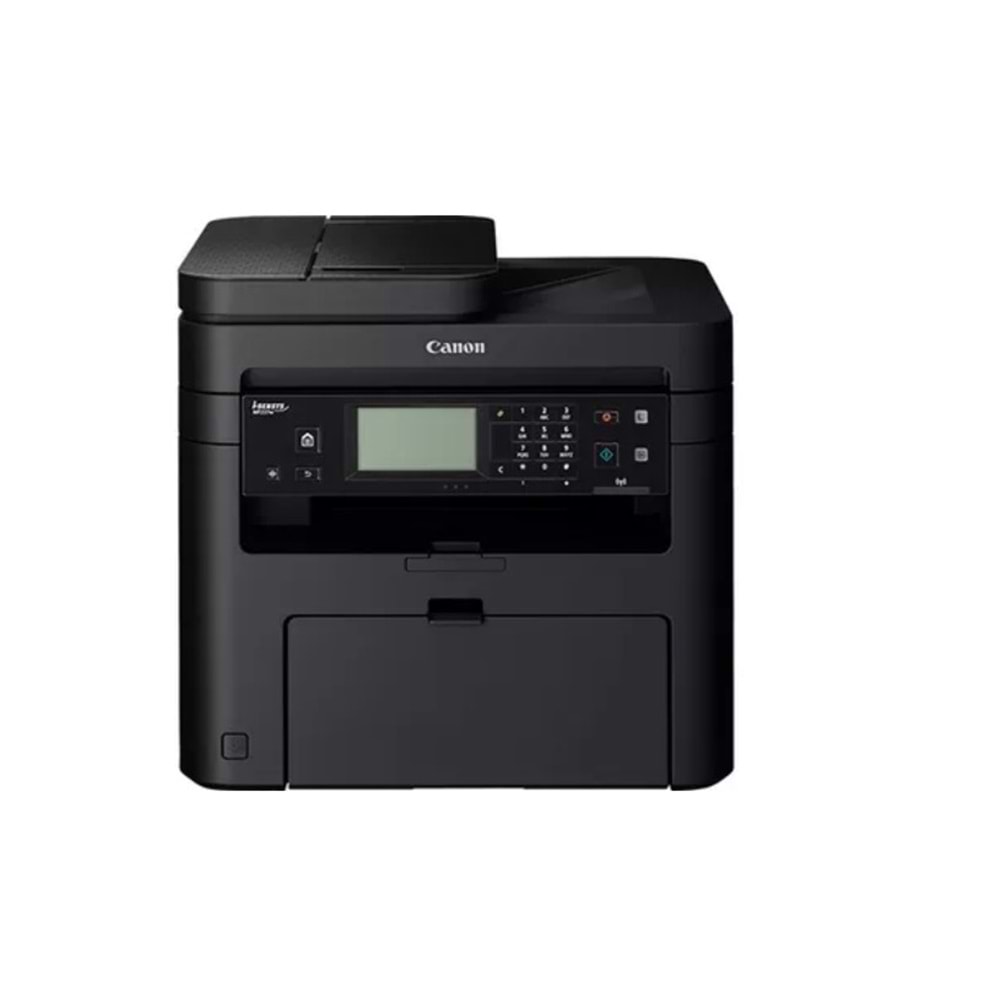 CANON A4 Siyah MF237w Çok Fonksiyonlu Faxlı Laser Yazıcı USB 2.0,Ethernet,Kablosuz Demo+2 Tonerli