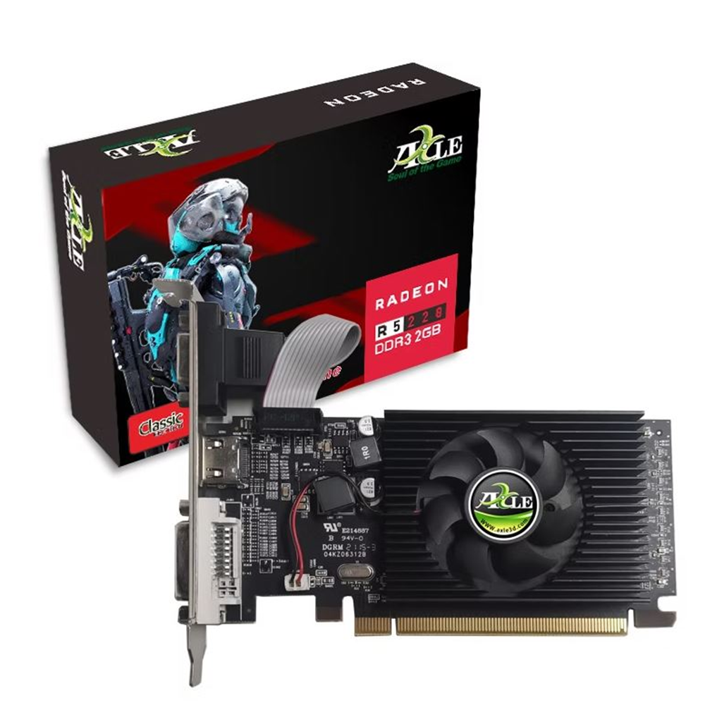 AXLE R5220 2GB AX-R5 220/2GD3P4CDIL DDR3 64bit HDMI DVI VGA PCIe 16X
