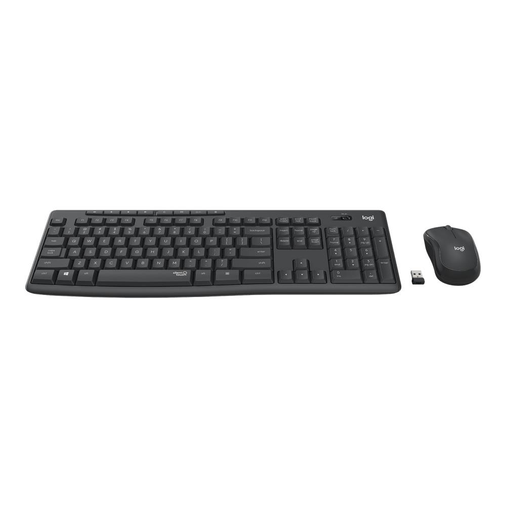 LOGITECH MK295 Kablosuz Q Trk Siyah Klavye - Mouse Set (920-009804)