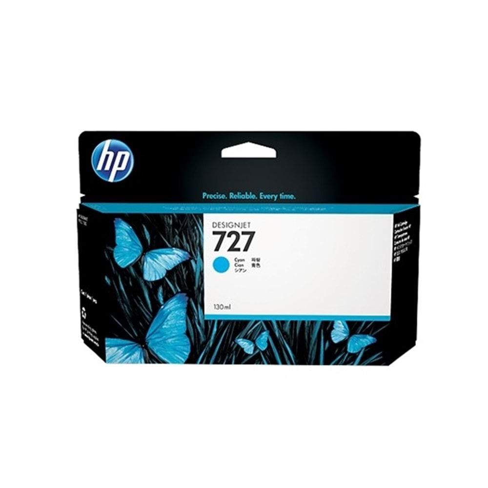 Hp B3p19a (727) Camgobegı 130 Ml Genıs Format Murekkep Kartusu