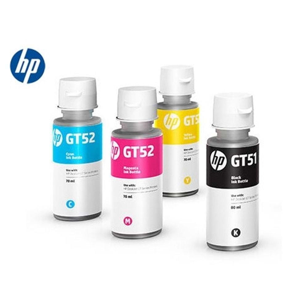 Hp M0h56ae (Gt52) Sarı Şişe Murekkep Kartusu 8.000 Sayfa