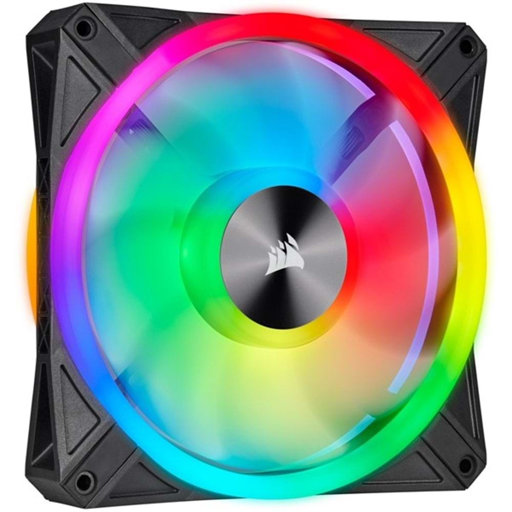 CORSAIR QL140 CO-9050099-Ww Rgb 140mm Dort Rgb Renk Dongulu Pwm Fan