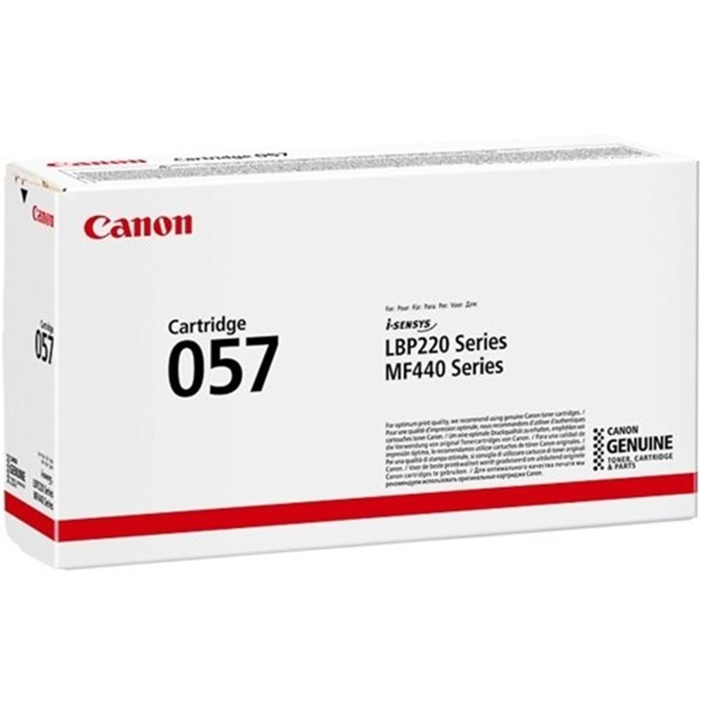 Canon 3009C002 Crg-057 Siyah Toner