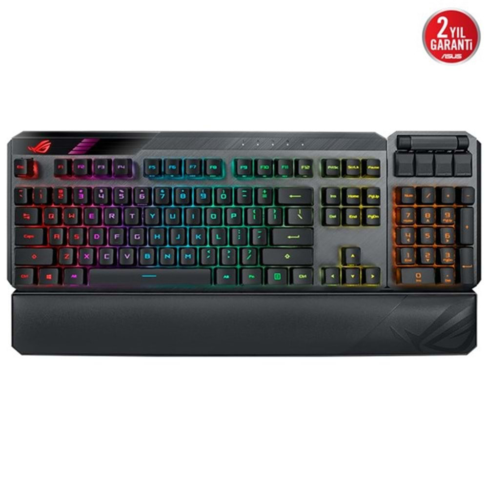 ASUS ROG CLAYMORE II KABLOSUZ RGB MEKANIK GAMING KLAVYE