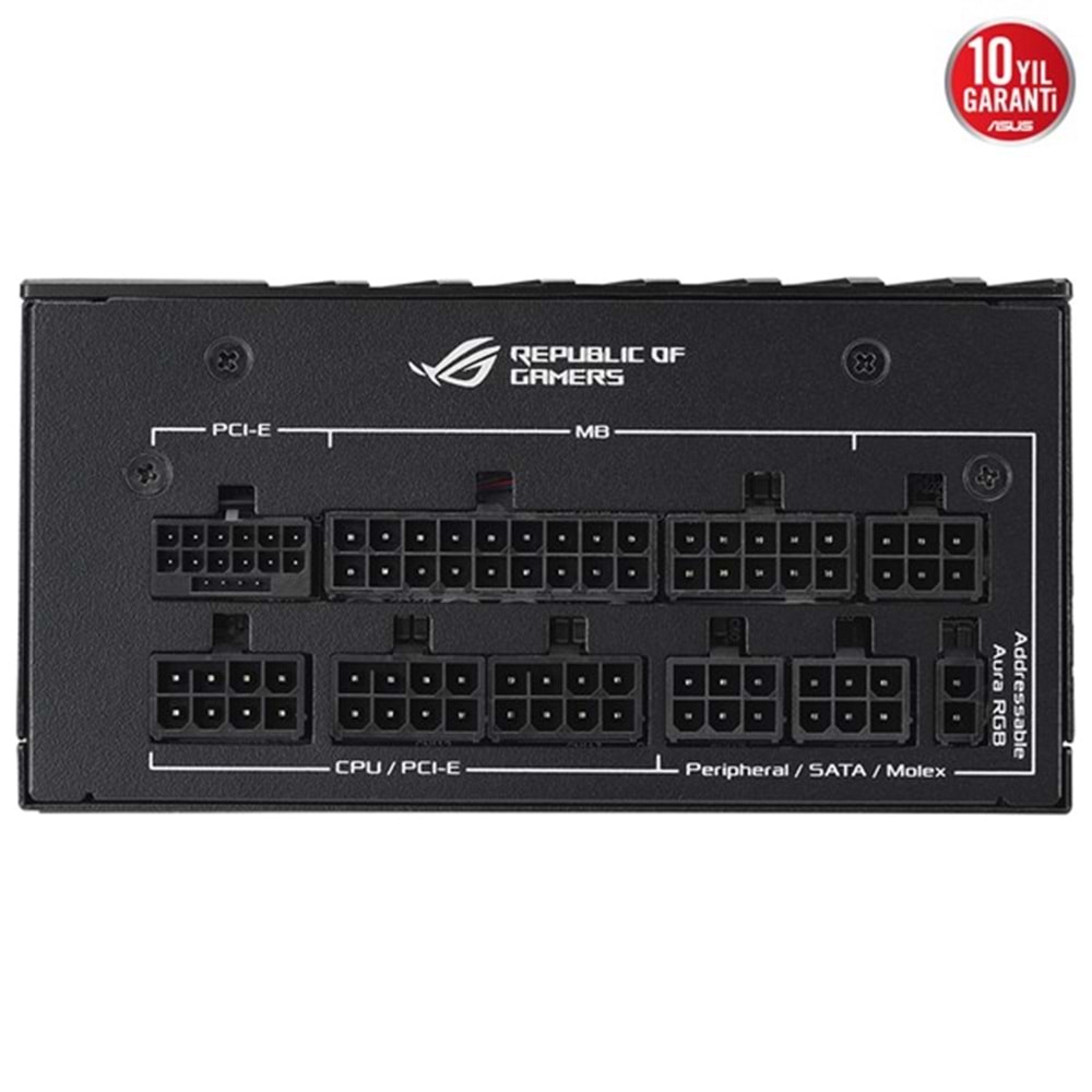  ASUS 850W 80+ PLATINUM ROG LOKI SFX-L PCIE 5.0 TAM MODÜLER POWER SUPPLY