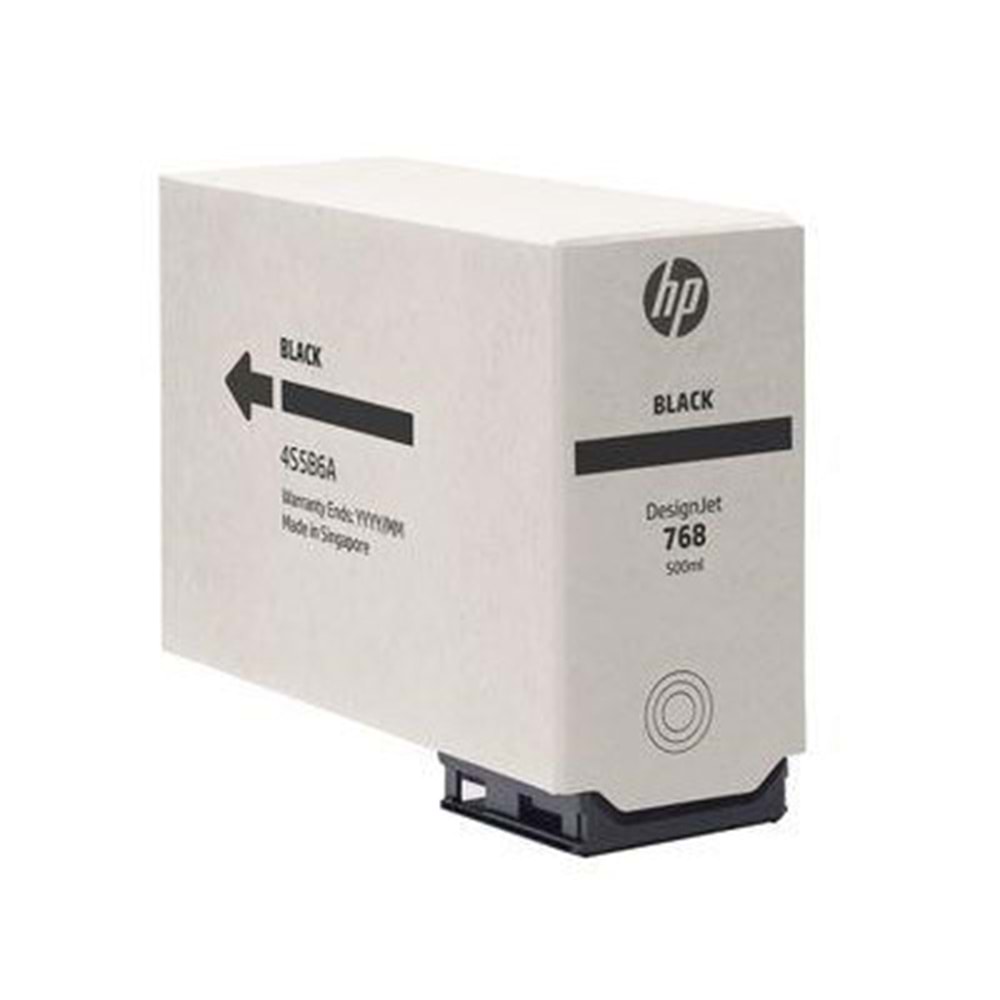 Hp 4S5b6a (768) Sıyah 500 Ml Murekkep Kartusu