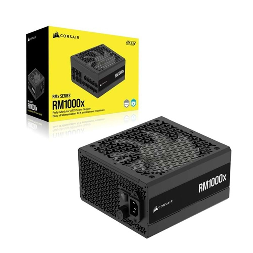 CORSAIR 1000W 80+ GOLD RM100X CP-9020271-EU PCIE 5.1 TAM MODÜLER POWER SUPPLY