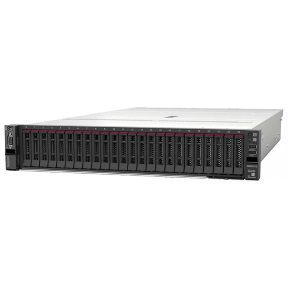 LENOVO THINKSYSTEM SR650 v3 7D76A065EA XEON SILVER 4510-32GB RAM-9350-8i-1100W TITANIUM 2U RACK SUNUCU
