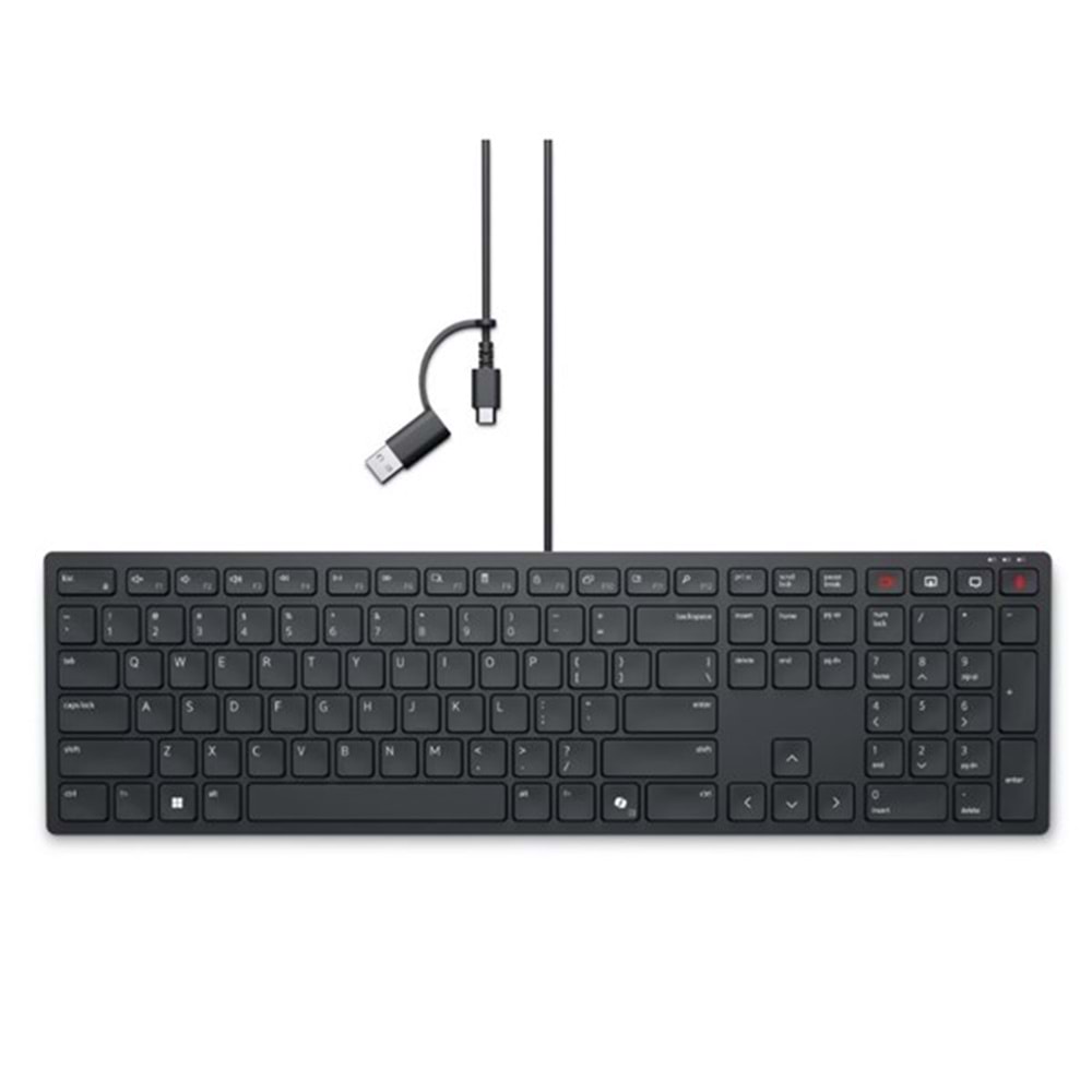 DELL PRO SILENCE KB525C 580-BBSW USB KLAVYE