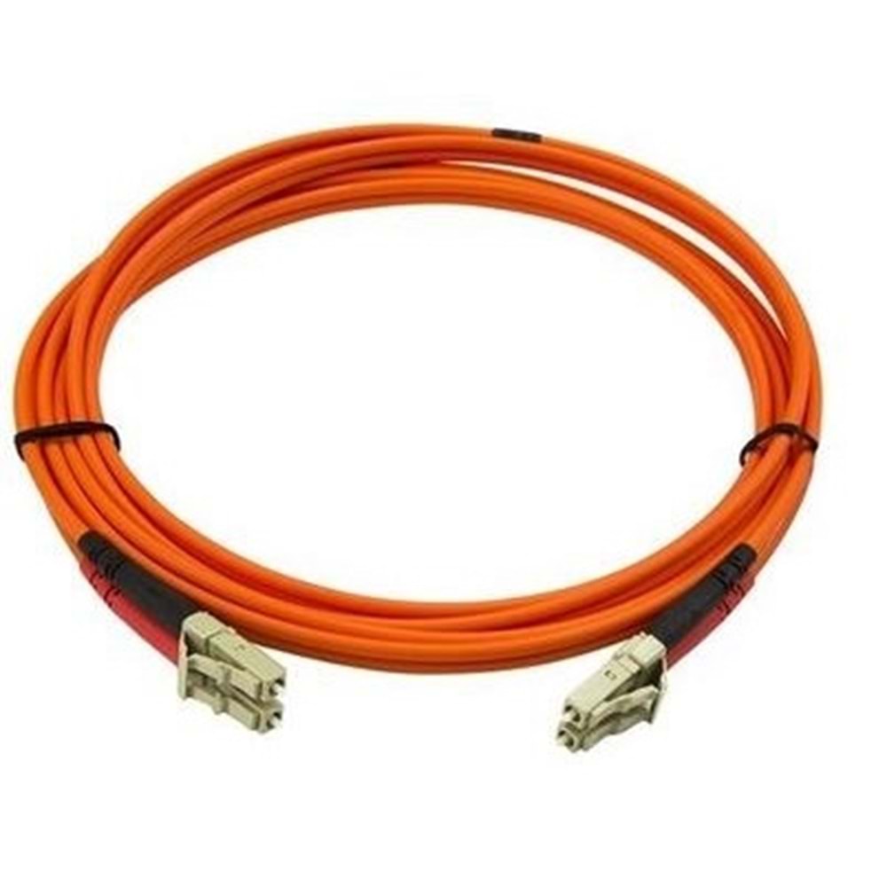 BIFO 2metre MM LC-LC 50/125µ LSZH Duplex OM3 Fiber Optik Patch Kablo