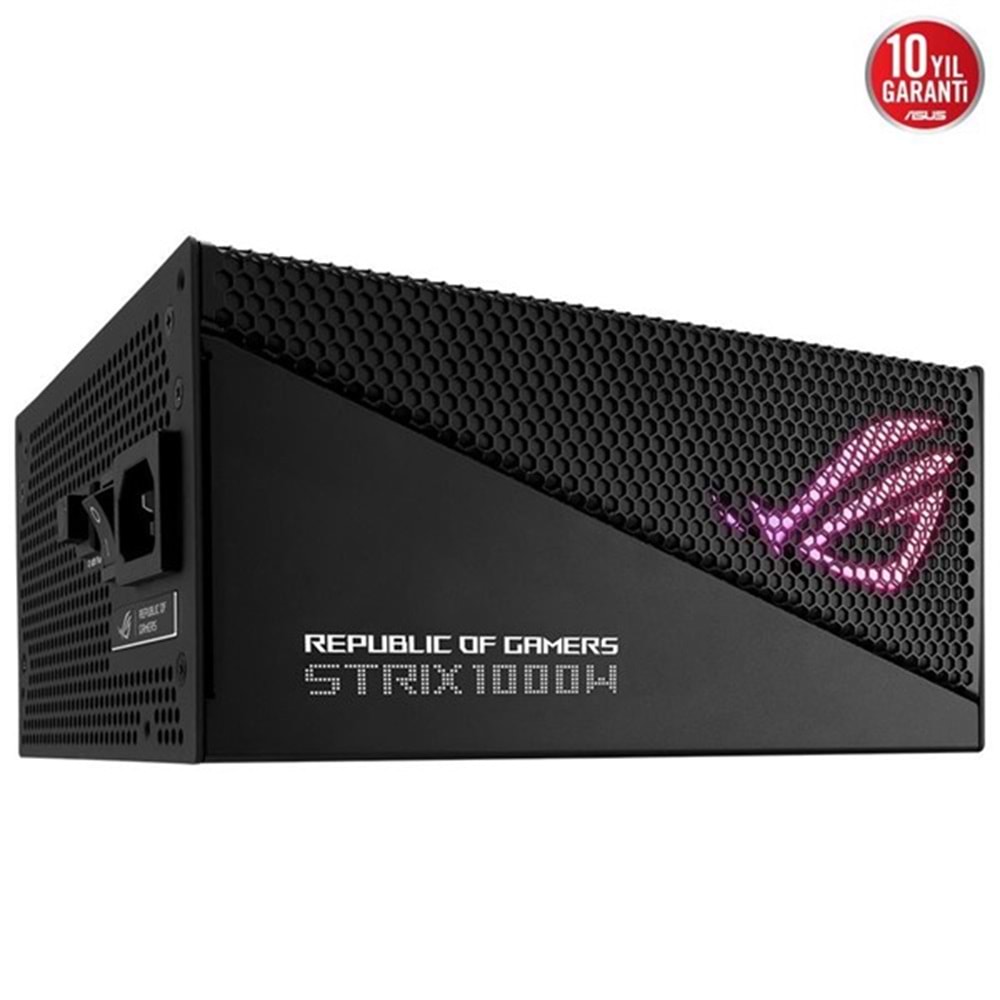 ASUS 1000W 80+ GOLD ROG STRIX 1000G AURA PCIe5.0 Tam Modüler Power Supply
