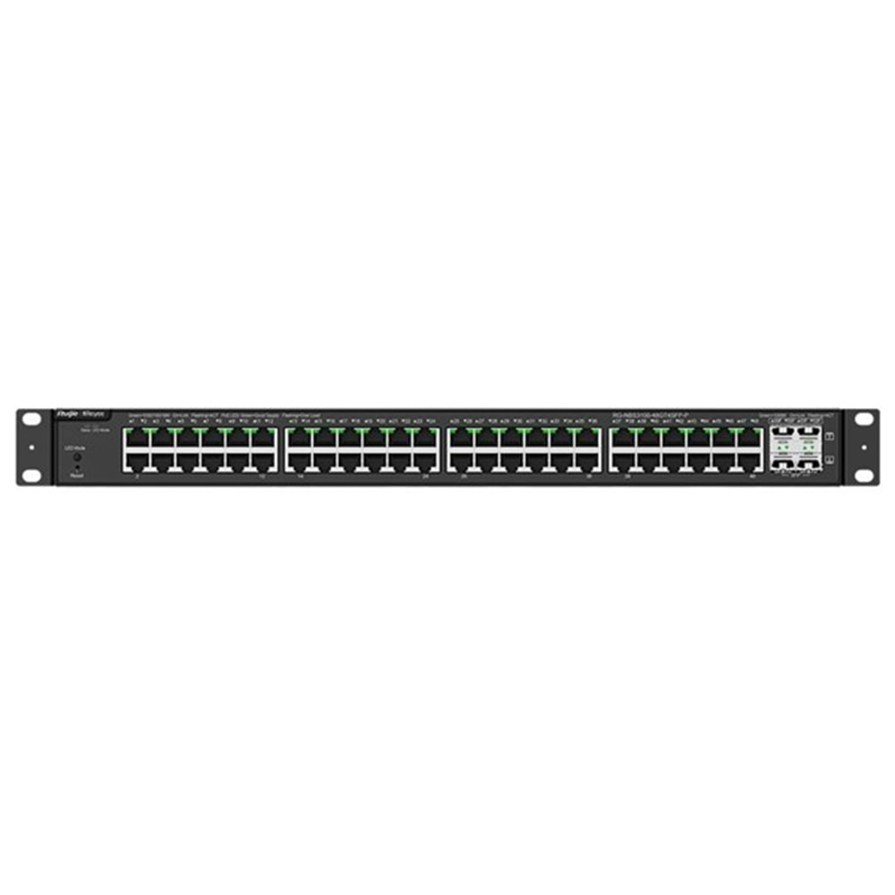RUIJIE 48port PoE 370w 4-SFP Gigabit Yönetilebilir Switch REYEE RG-NBS3100-48GT4SFP-P