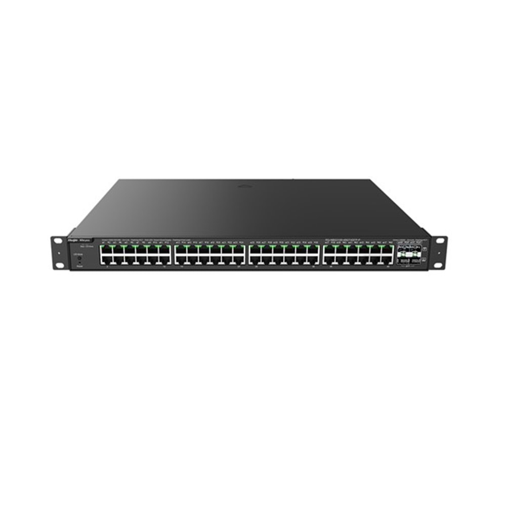 RUIJIE 48port PoE 370w 4-SFP Gigabit Yönetilebilir Switch REYEE RG-NBS3100-48GT4SFP-P