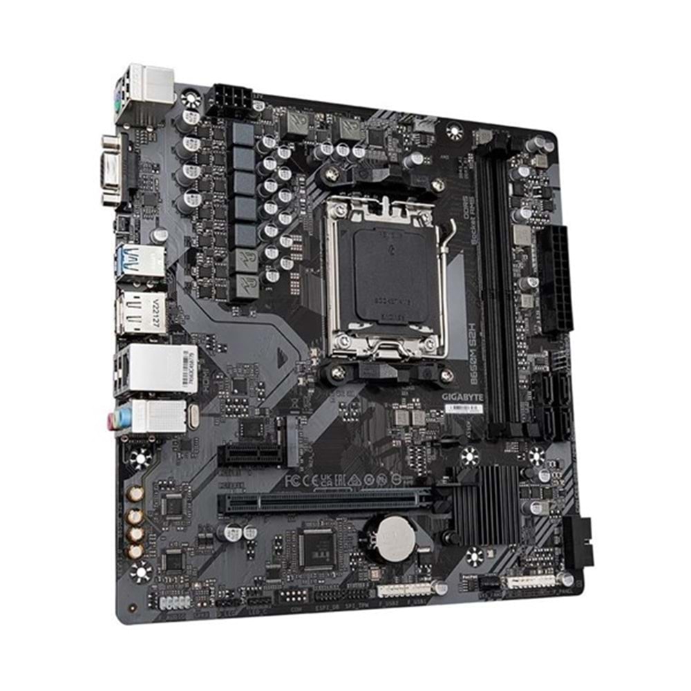 GIGABYTE B650M-S2H DDR5 HDMI DP PCIe 16X v4.0 AM5 mATX
