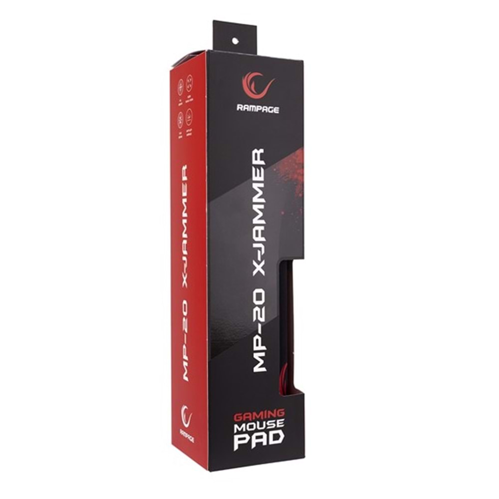 RAMPAGE MP-20 XJAMMER Gaming Mouse Pad 300x700x3mm