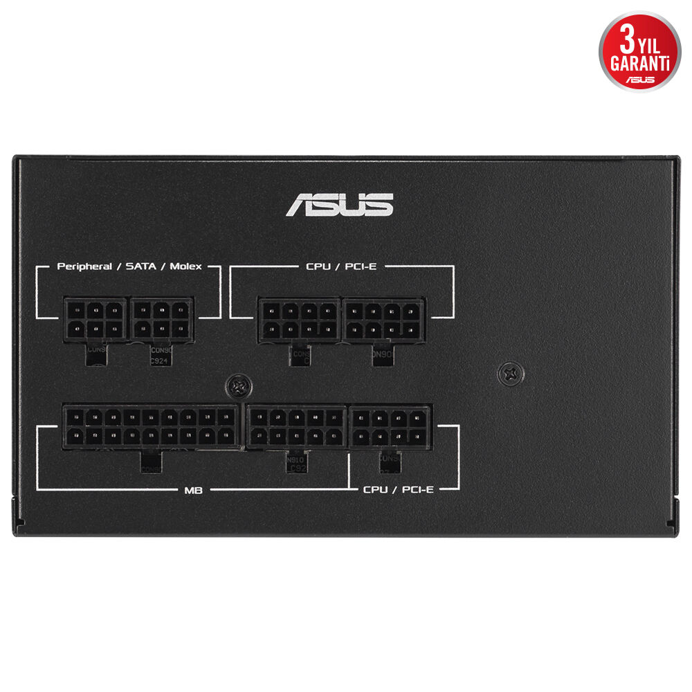 ASUS 850W 80+ GOLD 850W-ATS Tam Modüler Power Supply