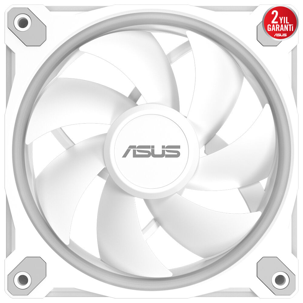 ASUS 12cm PRIME MR120 RGB Kasa Fanı Beyaz