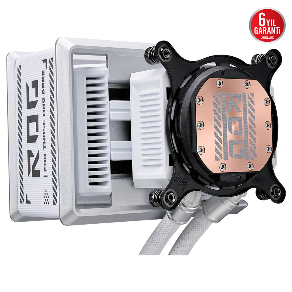 ASUS 360mm ROG RYUO IV SLC 360 ARGB WHITE AM5-1851p Sıvı Soğutmalı İşlemci Fanı