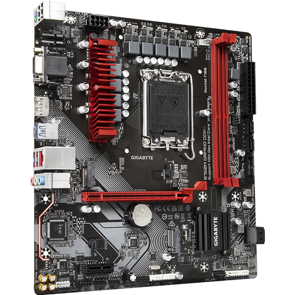 GIGABYTE B760M GAMING DDR4 HDMI-DP TYPEC PCIE 4.0 1700p mATX