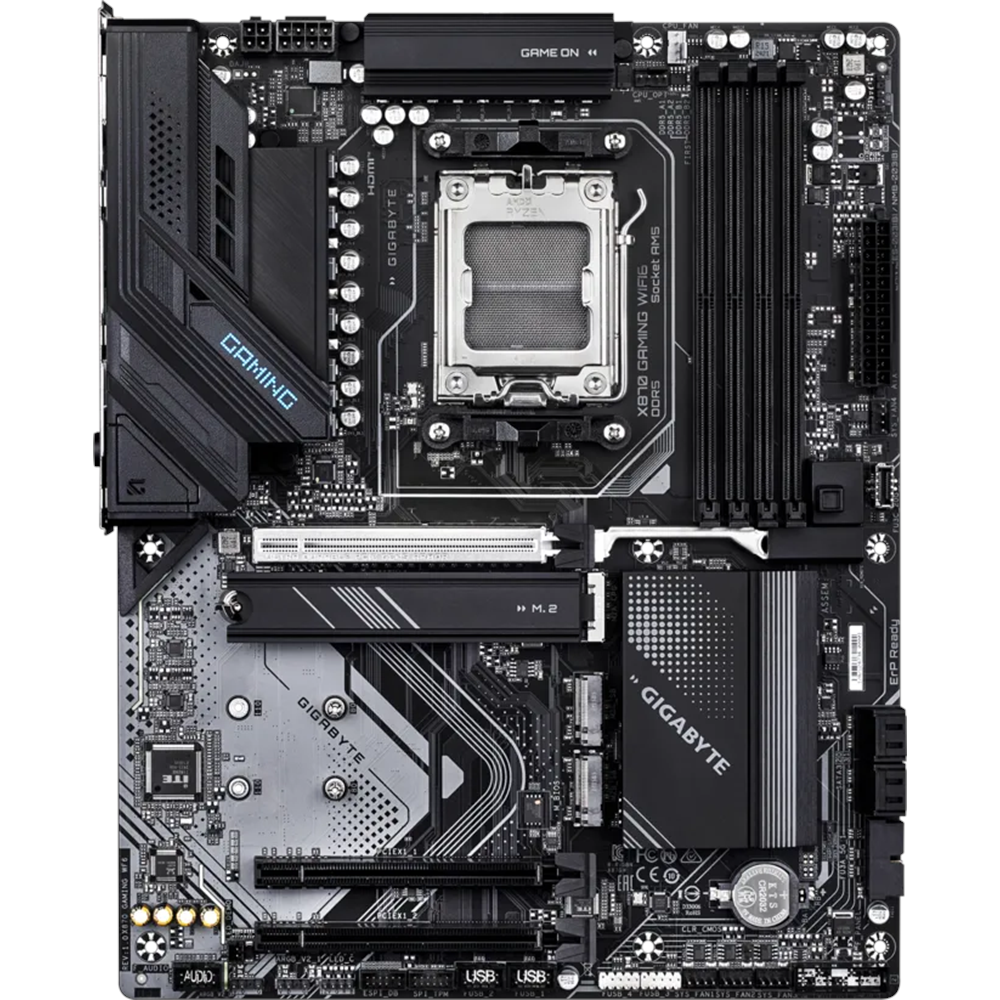 GIGABYTE X870 GAMING WIFI6 HDMDP TYPEC PCIE 5.0 AM5 ATX
