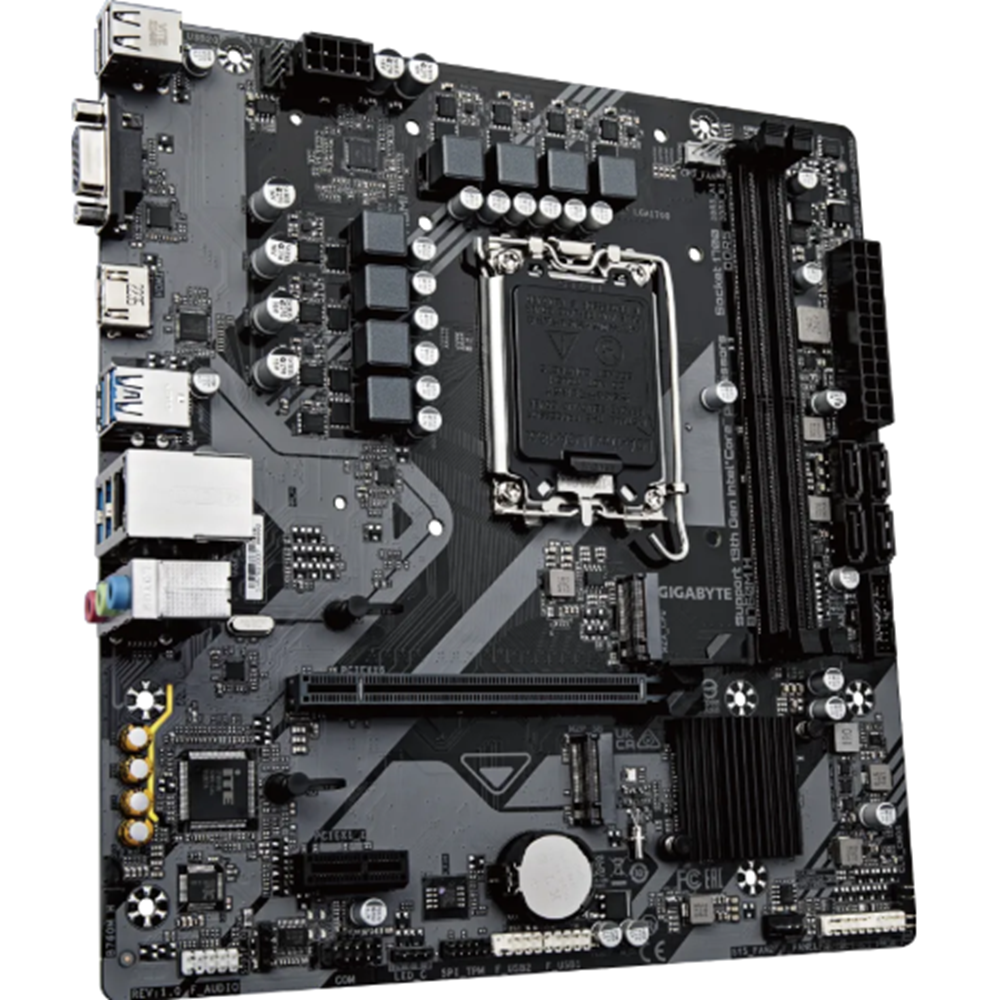 GIGABYTE B760M-H DDR5 VGA-HDMI PCIe 4.0 1700p mATX