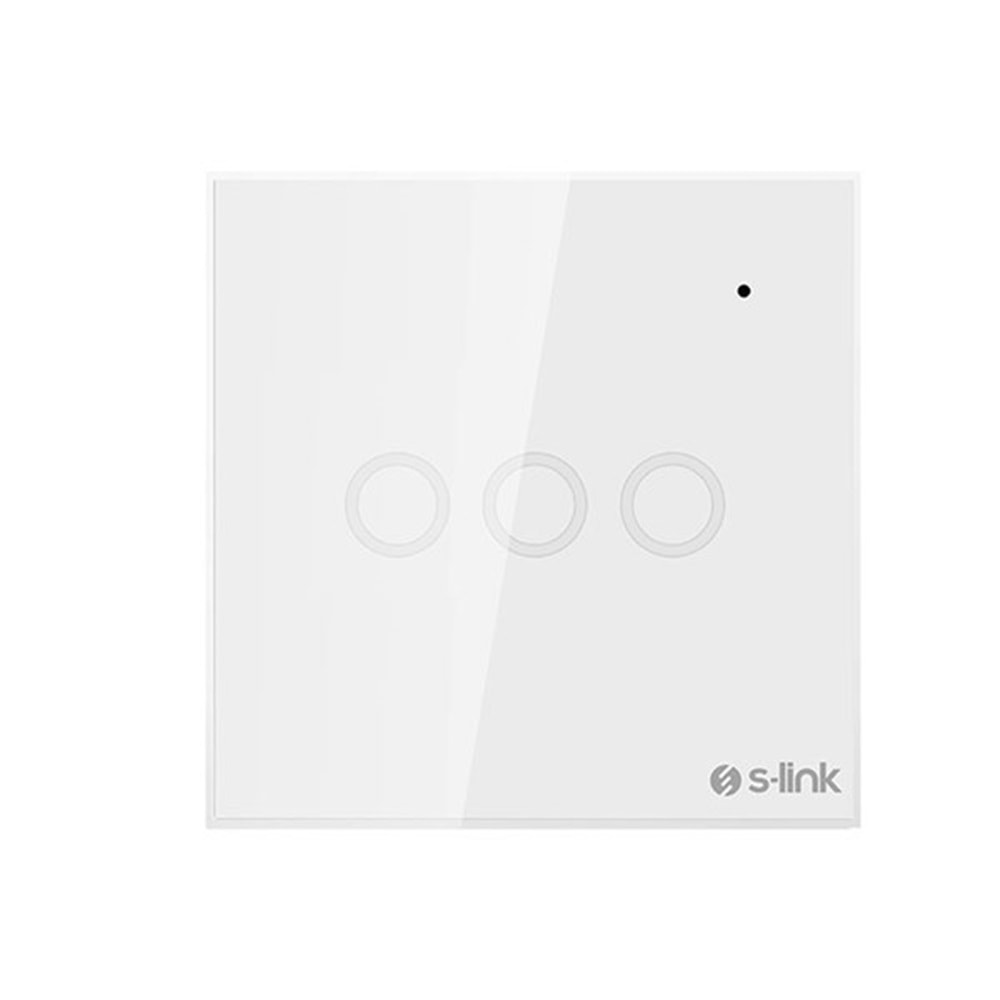 S-LINK Swapp SL-EG33 Aydınlatma Anahtarı 3-lü