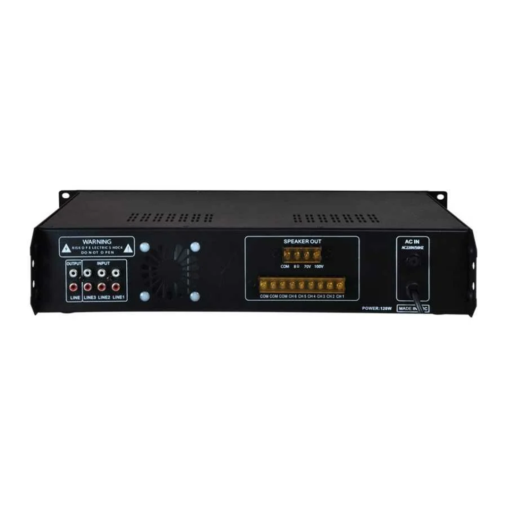 WESTA WM-2120U 120W 100V 6-bölgeli Mikser Amfi