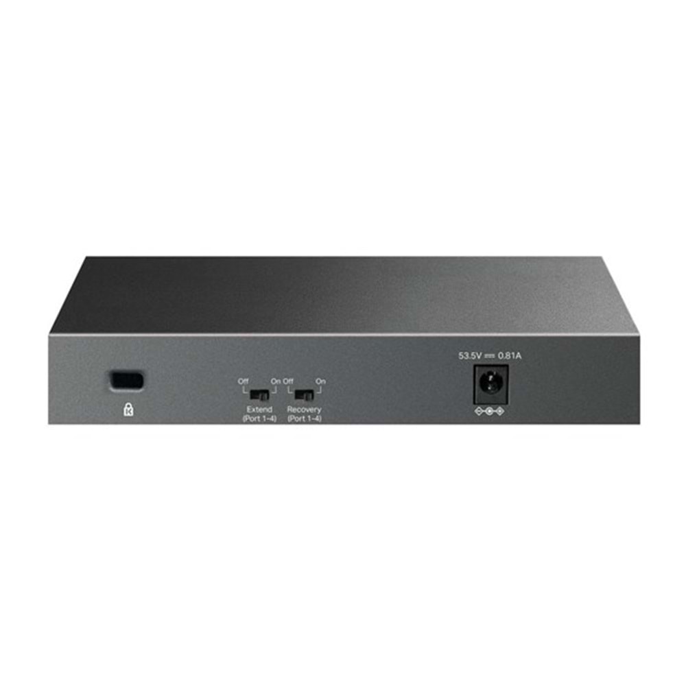 TP-LINK 6port 41w 4port PoE 10/100 Yönetilemez Switch LS106LP