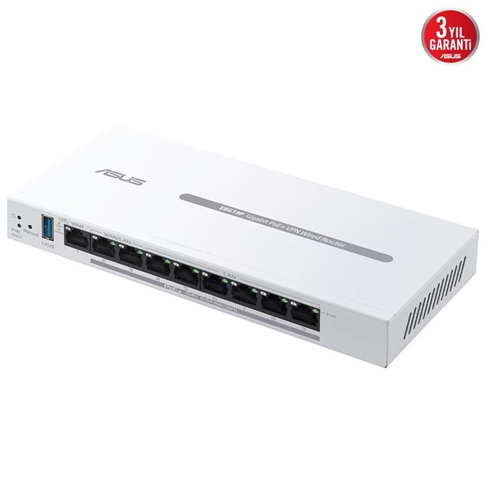 ASUS 8port Expertwıfı EBG19P Gigabit Vpn Router