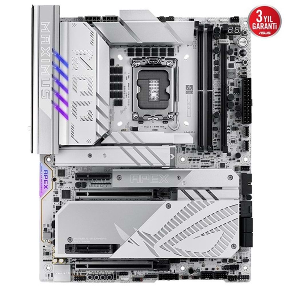 ASUS ROG MAXIMUS Z890 APEX DDR5 HDMI DP PCIE 5.0 1851p ATX