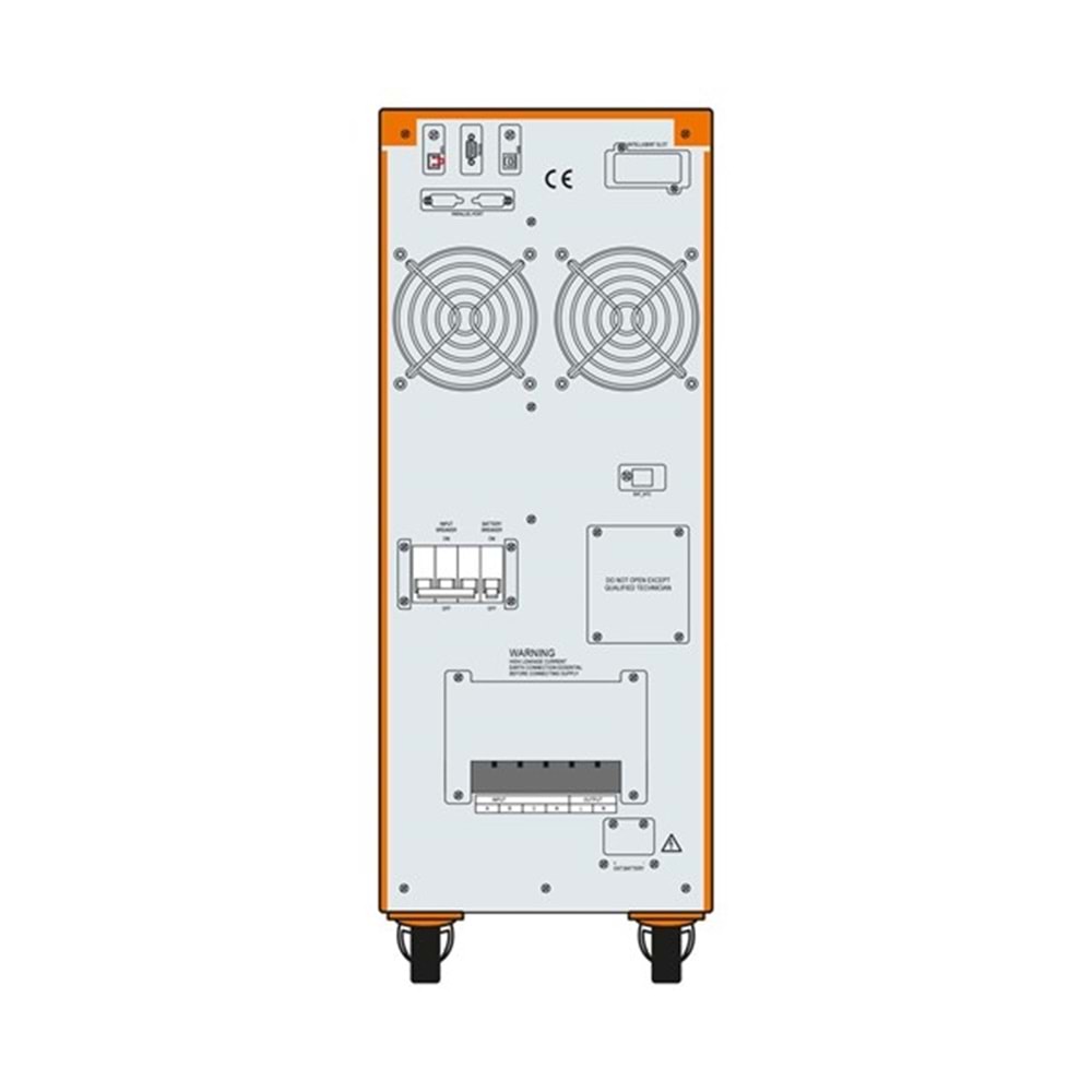 MAKELSAN 10kva Powerpack Se 3/1 Online Ups 12v 7amper (SNMP Modül Dahil) 12v 7amper Ücresiz Kurulum